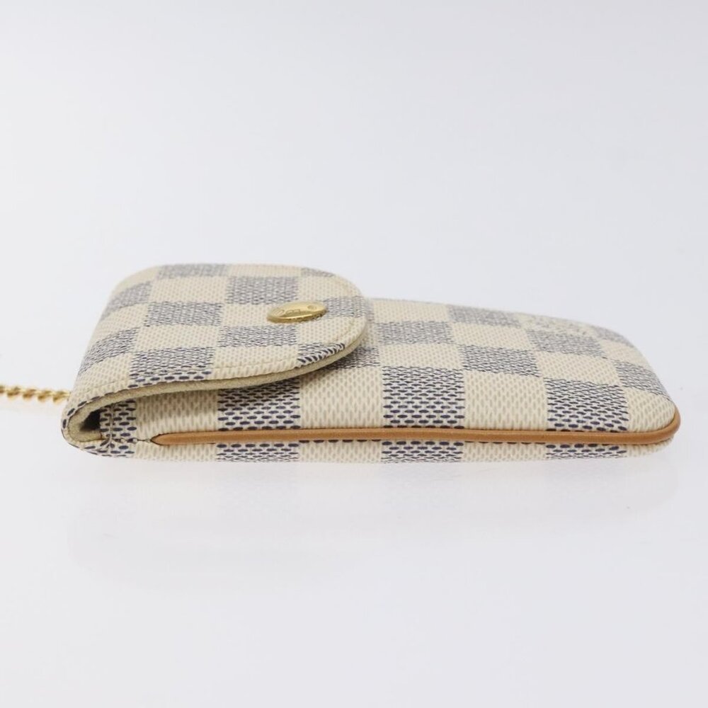 LOUIS VUITTON Damier Azur Etui Telephonne MM Cell Phone Case - Picture 5 of 16